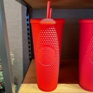 Starbucks Tumbler matte red